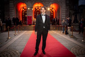 Christoph auf dem Hessischen Film- und Kinopreis 2025, Foto: Enrico Sauda