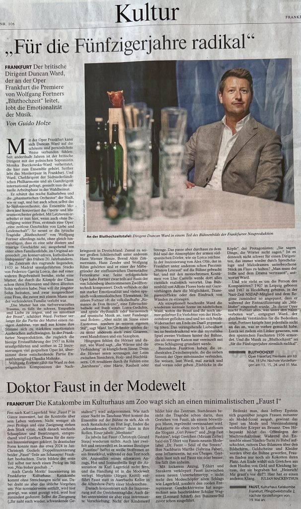 Doktor Faust in der Modewelt - FAZ